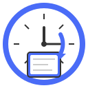 Visual Time Travel Logo